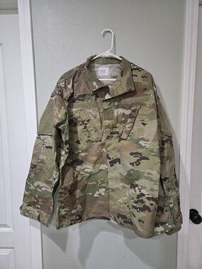 US Military Army Combat Coat - 8415-01-623-5553 - Large Long  Camouflage